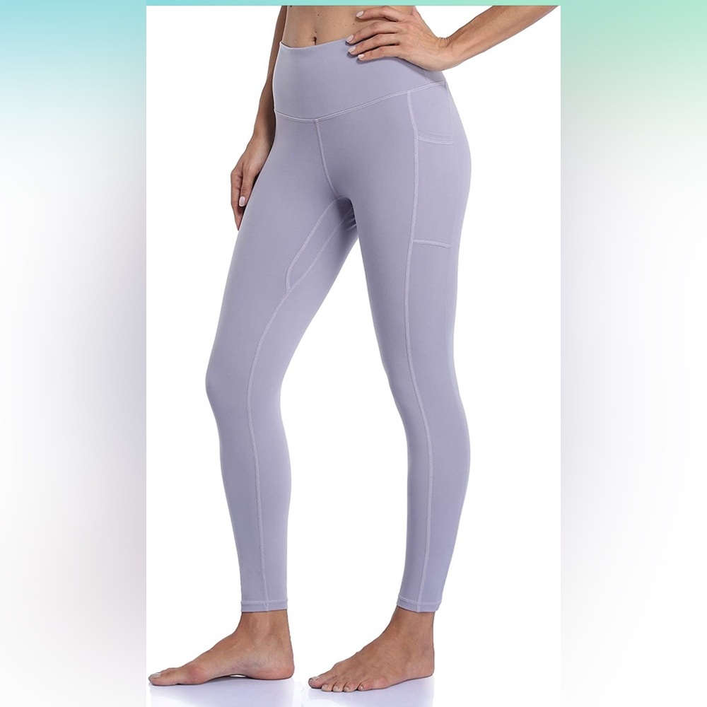 Workout 7/8 length leggings-lilac